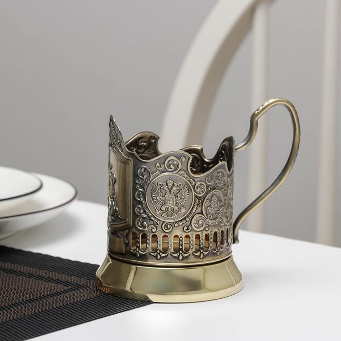 Подстаканник «Георгий Победоносец», d=61 мм, латунный Подстаканник «Георгий Победоносец», d=61 мм, латунный