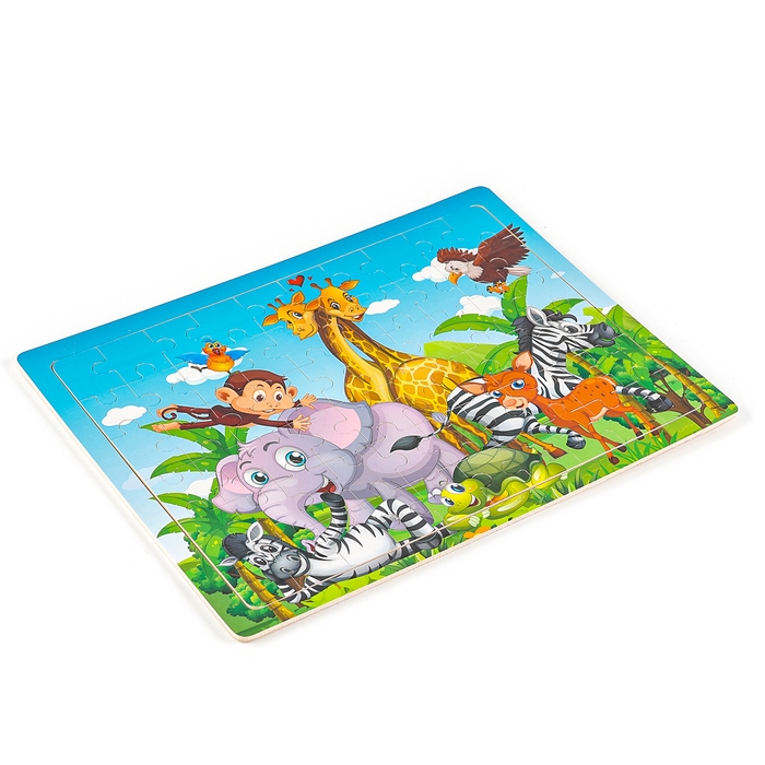 Пазл большой Пазл большой "Африка" элемент: 5,5 × 3 см