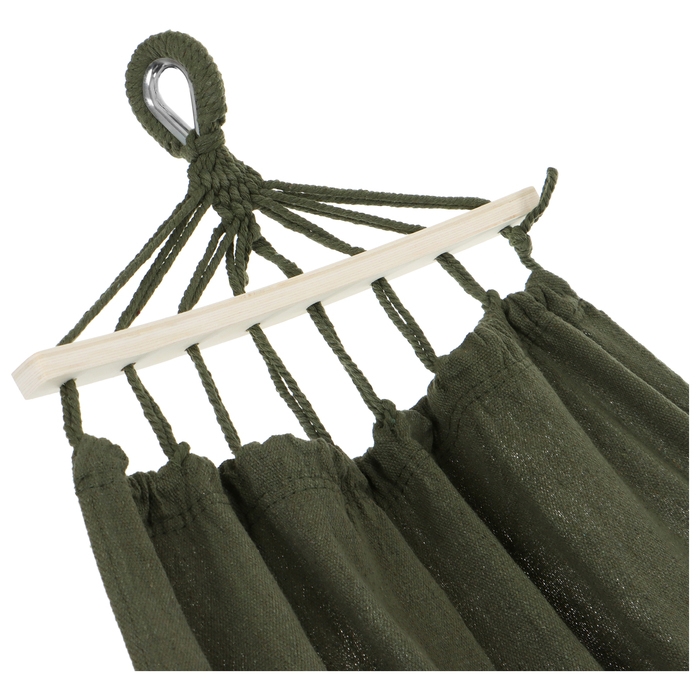 Гамак maclay, c каркасом, 200 х 80 см, цвет зелёный Гамак maclay, c каркасом, 200 х 80 см, цвет зелёный