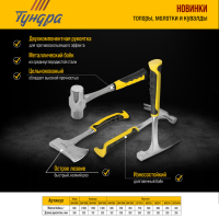 Молоток-гвоздодер ТУНДРА ПРОФИ, цельнокованый, двухкомпонентная рукоятка, 450 г