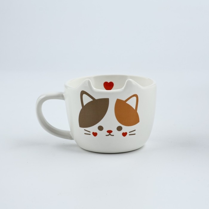 Набор  Набор "Люблю тебя", кружка 200 мл., блюдечко