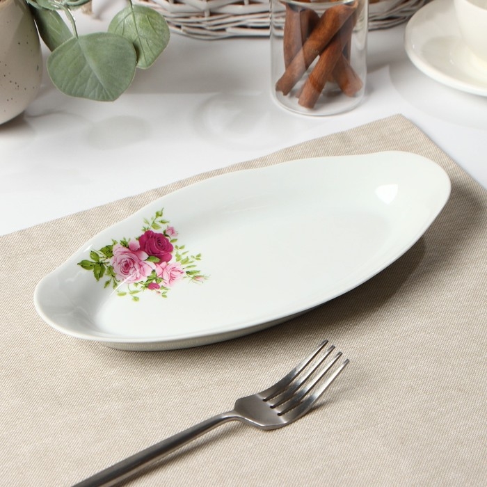 Селедочница «Маркиза», 25×13 см, фарфор Селедочница «Маркиза», 25×13 см, фарфор