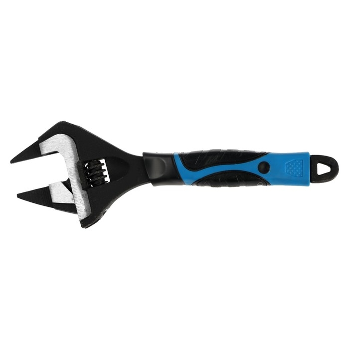 Ключ разводной с очень тонкими губками ТУНДРА, 2К рукоятка, толщина 2.5 мм, до 38 мм, 200 мм   98638 Ключ разводной с очень тонкими губками ТУНДРА, 2К рукоятка, толщина 2.5 мм, до 38 мм, 200 мм   98638