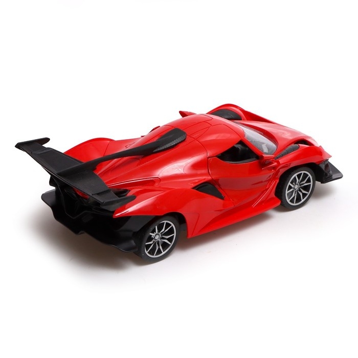 Машина радиоуправляемая «Шоукар», 1:14, световые эффекты, открываются двери, работает от батареек, цвет красный Машина радиоуправляемая «Шоукар», 1:14, световые эффекты, открываются двери, работает от батареек, цвет красный