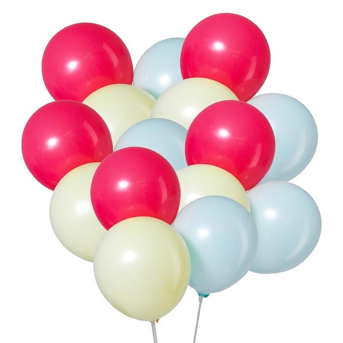 Шар латексный 10" &laquo;Макарун&raquo;, набор 100 шт., цвета МИКС