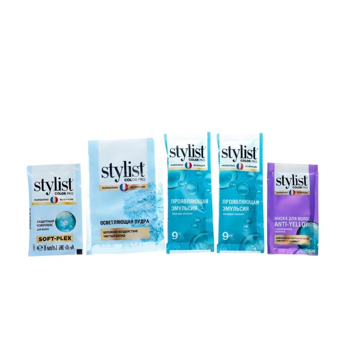 Осветлитель для волос гиалуроновый STYLIST COLOR PRO ULTRA BLOND STYLIST, 98 мл Осветлитель для волос гиалуроновый STYLIST COLOR PRO ULTRA BLOND STYLIST, 98 мл