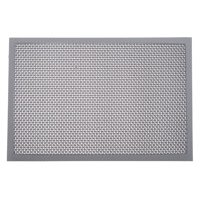 Коврик резиновый «ТВИСТ», 40×60 см, h=4,5 мм, цвет серый Коврик резиновый «ТВИСТ», 40×60 см, h=4,5 мм, цвет серый