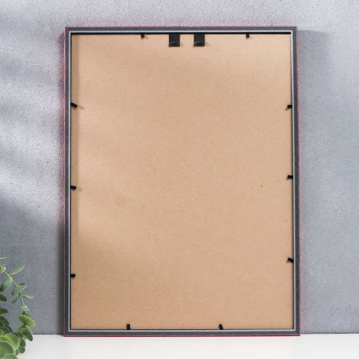 Фоторамка пластик Фоторамка пластик "Радуга" 30х40 см, красный