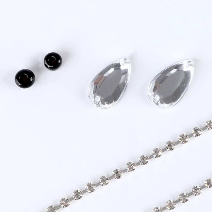 Вышивка бисером. Брошь «Сказочный зайчик», набор для творчестваа Вышивка бисером. Брошь «Сказочный зайчик», набор для творчестваа