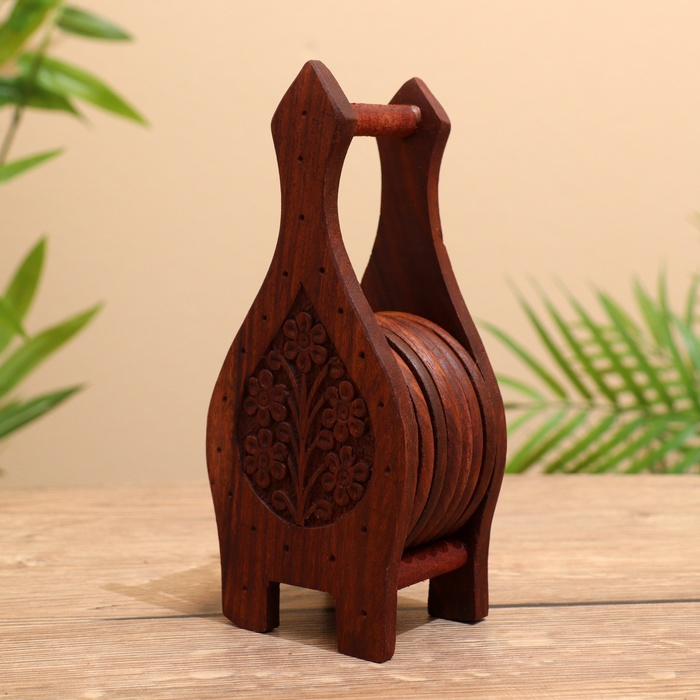 Подставки под горячее  Подставки под горячее "Удача" (набор 6 штук)7.5*5*17 см