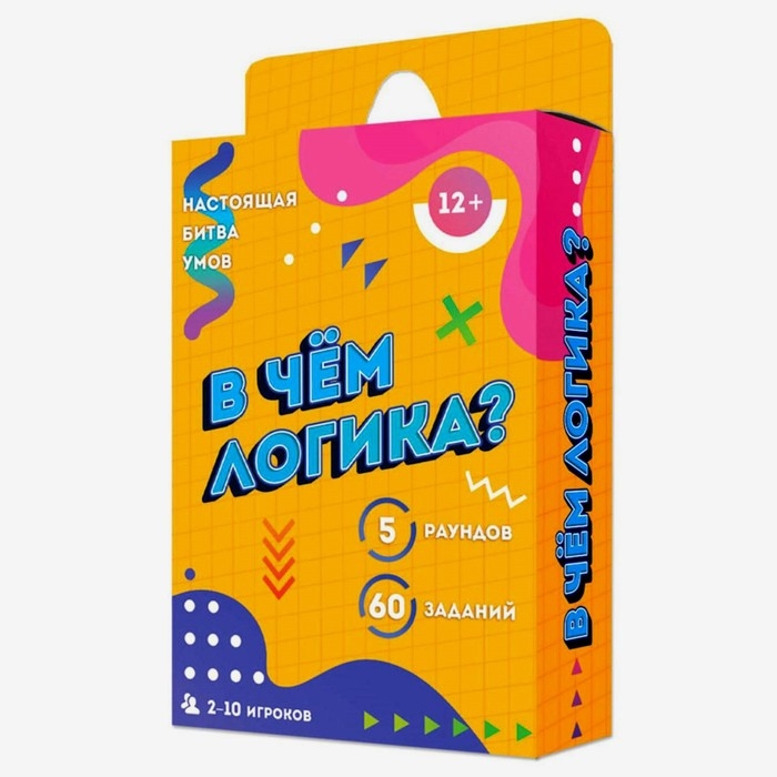 Игра карточная «В чём логика?», 60 карточек Игра карточная «В чём логика?», 60 карточек