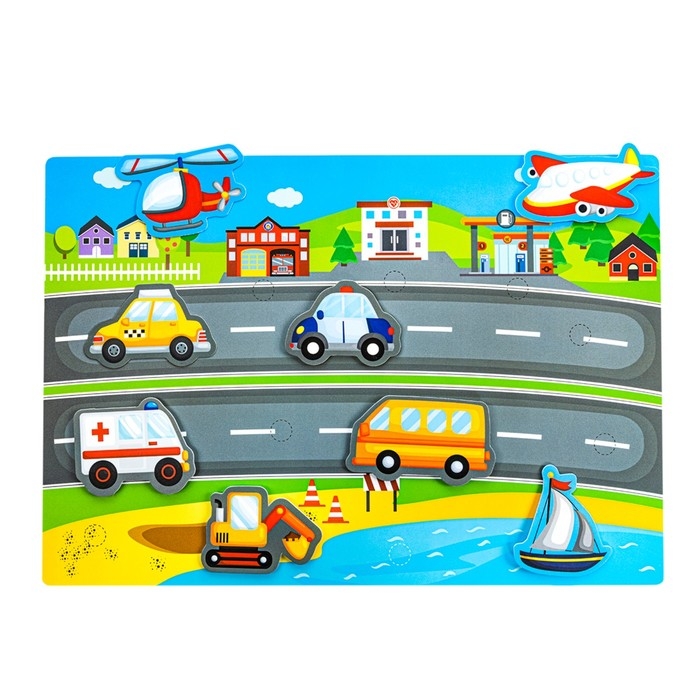 Пластик на липучках «Транспорт» Пластик на липучках «Транспорт»