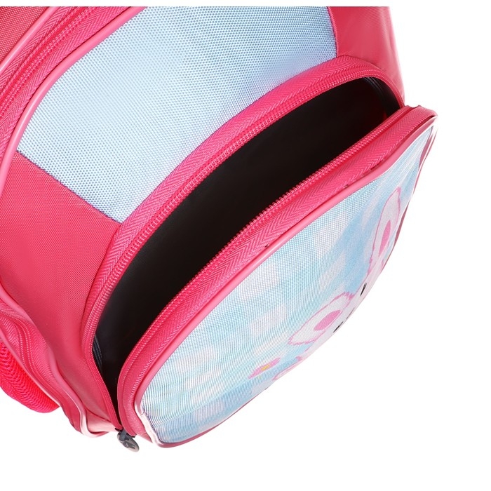 Рюкзак школьный, 37 х 27 х 16 см, эргономичная спинка, Calligrata Б  Рюкзак школьный, 37 х 27 х 16 см, эргономичная спинка, Calligrata Б "Зайка"