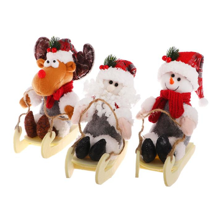 Мягкая игрушка «Новый год», виды МИКС