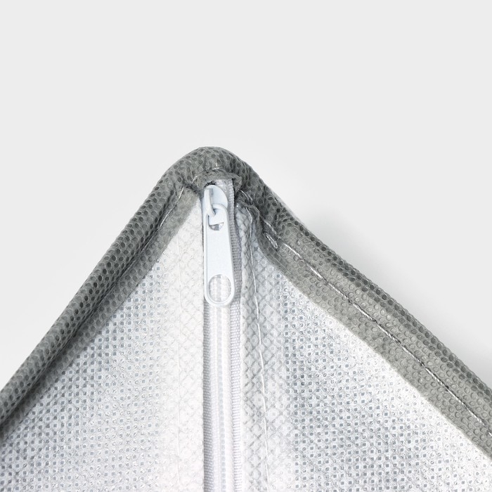 Органайзер для хранения белья Доляна «Нить», 24 ячейки, 32×32×10 см, цвет серый Органайзер для хранения белья Доляна «Нить», 24 ячейки, 32×32×10 см, цвет серый