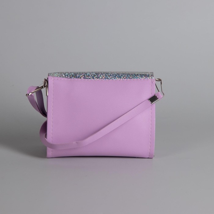 Сумка детская для девочки Kitty unicorn на клапане, цвет розовый