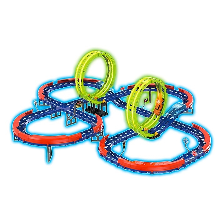 Автотрек «Супер скорость», мёртвая петля, работает от батареек Автотрек «Супер скорость», мёртвая петля, работает от батареек