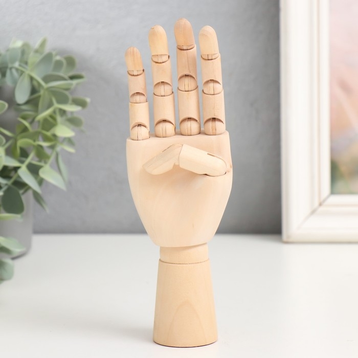 Сувенир дерево  Сувенир дерево "Шарнирная рука" 18 см