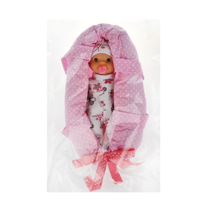 Пупс «Эля» в переноске, 22 см Пупс «Эля» в переноске, 22 см