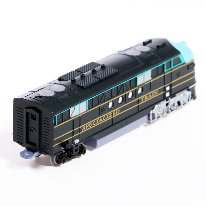 Железная дорога «Большой экспресс», со светозвуковыми эффектами, протяжённость пути 3,6 м Железная дорога «Большой экспресс», со светозвуковыми эффектами, протяжённость пути 3,6 м