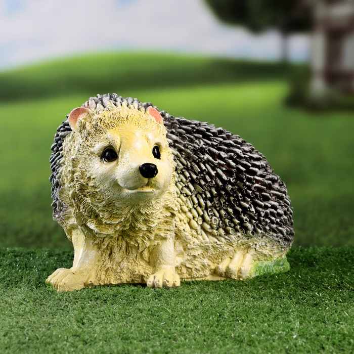 Садовая фигура Садовая фигура "Ёж прижатый" большой 26х16х17см