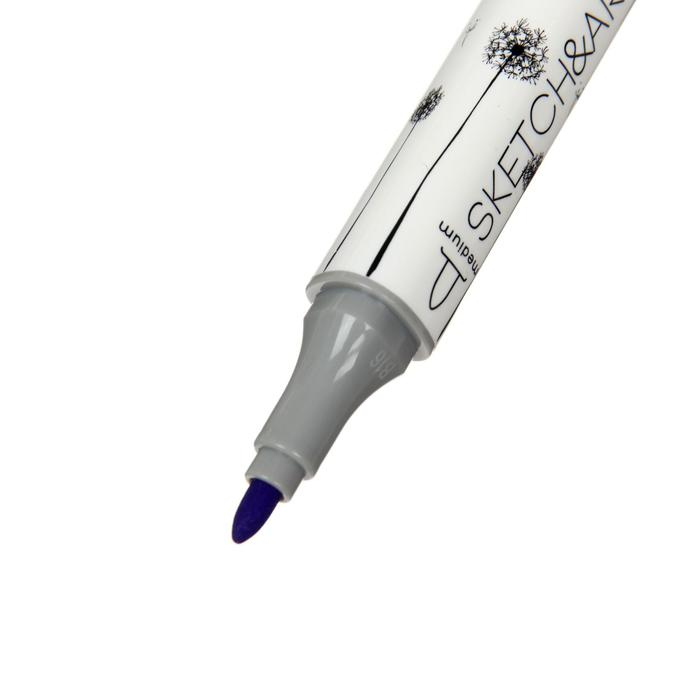 Набор художественных маркеров 60 цветов SKETCH&ART Набор художественных маркеров 60 цветов SKETCH&ART "Мега", в пенале