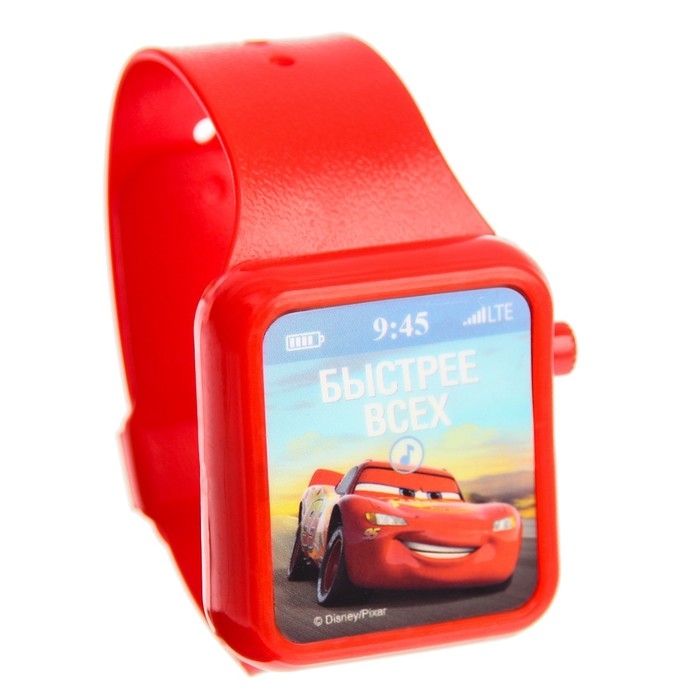 Часы музыкальные «Тачки», звук, Disney Часы музыкальные «Тачки», звук, Disney