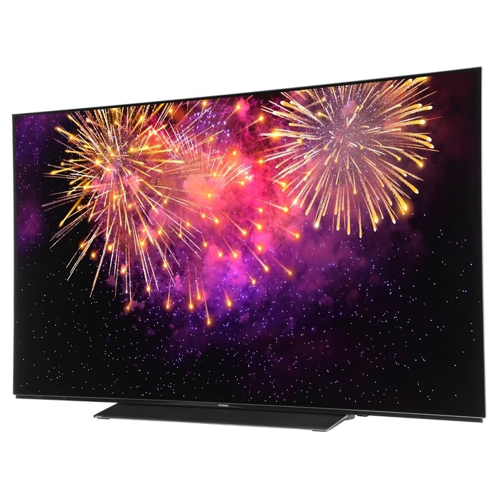 Телевизор OLED Hyundai 55 Телевизор OLED Hyundai 55" H-LED55OBU7700 Android TV Frameless черный/черный 4K Ultra HD 12