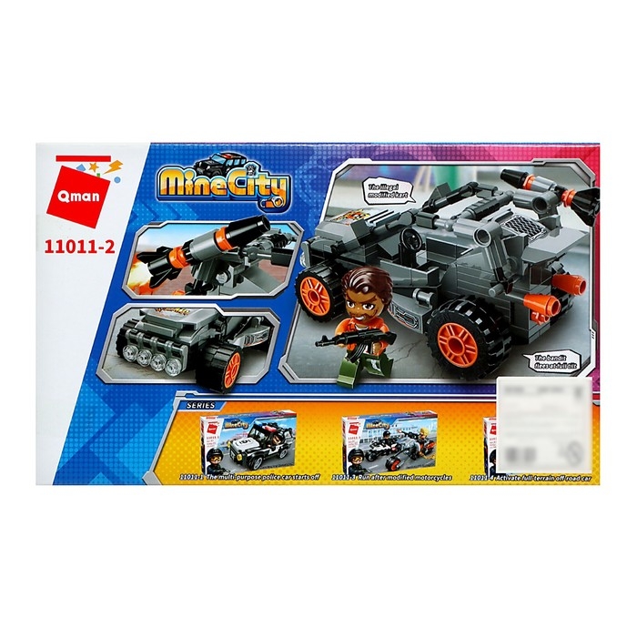 Конструктор Полиция «Стражи города», 4 вида МИКС Конструктор Полиция «Стражи города», 4 вида МИКС