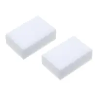 Губки для удаления пятен тм VETTA, 2шт, 9х6х3см, меламин, белый цвет