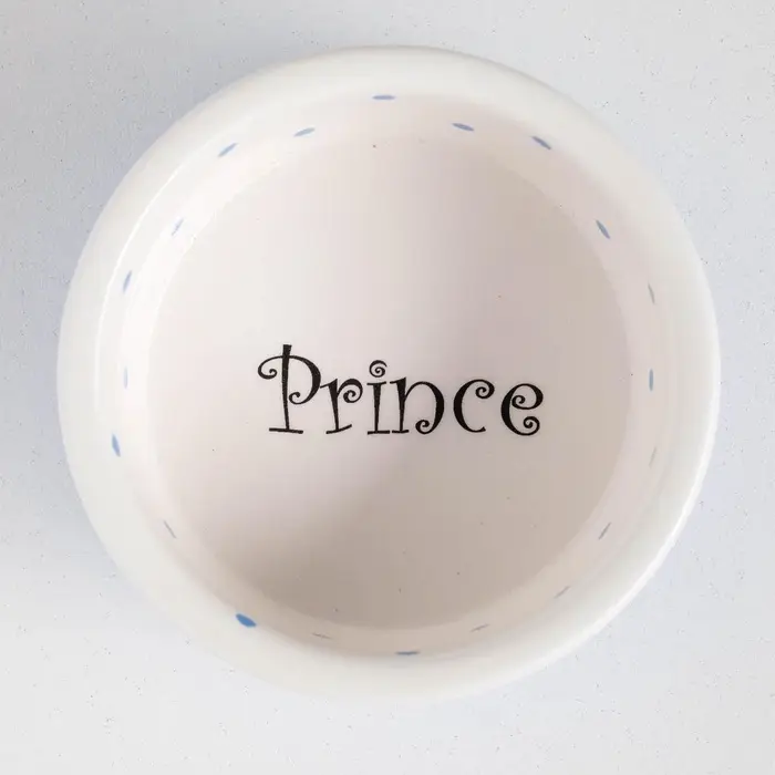 Миска малая Prince, 100 мл, 8.5&times;3.5 см, керамика, голубая
