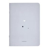 Бизнес-тетрадь А5, 40л. клетка, скрепка, 150х210мм Minimalism серый N2506