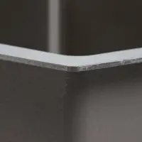 AF95050DA (Кухонная мойка премиум-класса 50*50 из нержавеющей стали.Декор.Сатин)