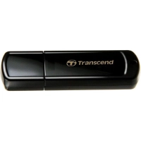 Флеш-память Transcend JetFlash 350, 64Gb, USB 2.0, чер, TS64GJF350