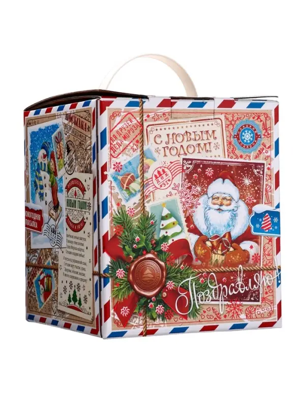 Сладкий новогодний подарок «Посылка», 800 г