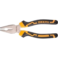 Плоскогубцы (пассатижи),200мм.,никел.,двухкомп. рукоятки Вихрь 73/6/3/8