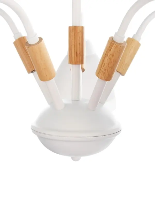 Люстра потолочная BayerLux &laquo;Нельсен&raquo;, 5хЕ27, 40 Вт, белый, 57&times;57&times;25 см