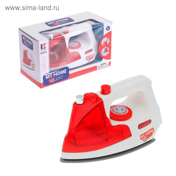 Бытовая техника «Утюг: Мой Дом», свет, звук, распыляет воду Бытовая техника «Утюг: Мой Дом», свет, звук, распыляет воду