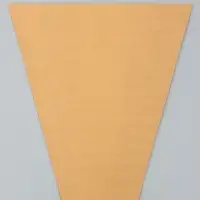 Пакет - конус крафт, 12+35×40 см