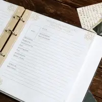 Родословная книга &laquo;Семейная&raquo;, с деревянным элементом, 84 страницы, 24.5&times;23&times;4 см