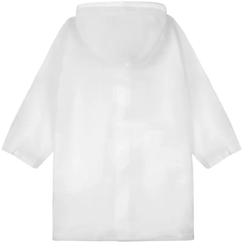 Дождевик детский RainDrop Kids, белый, 8 лет (рост 118-128)