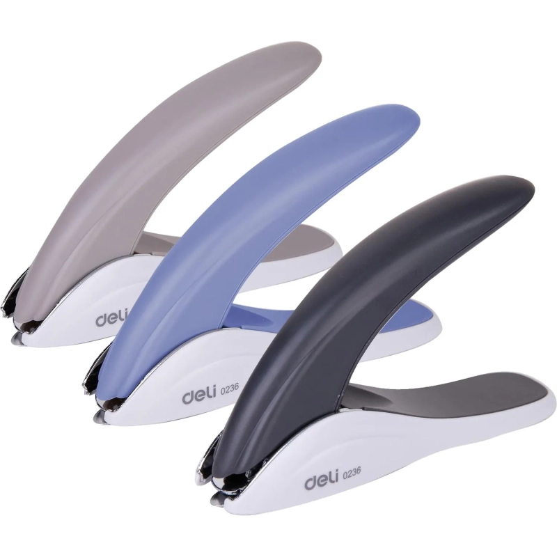 Антистеплер Deli E0236 24/6 26/6 23/6 23/13 ассорти коробка