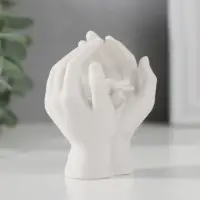 Сувенир полистоун "Малыш спит в прикрытых ладонях" страза 6,5х4,3х5,5 см Сувенир полистоун "Малыш спит в прикрытых ладонях" страза 6,5х4,3х5,5 см