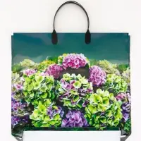 Пакет подарочный &laquo;Веранда&raquo;, полиэтиленовый с пластиковой ручкой, 37&times;34 см, 80 мкм