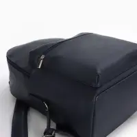 Рюкзак городской TEXTURA на молнии с карманом, размер 30&times;17&times;42 см, тёмно-синий