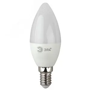 Лампа светодиодная LED 8 Вт 640Лм 2700К свеча теплый E14 220-240В LED B35-8W-827-E14 Red Line