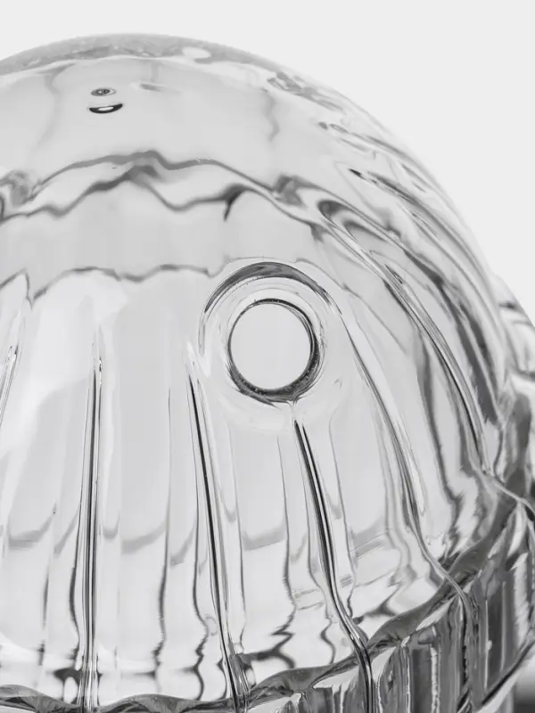 Стакан Magistro &laquo;Полоска&raquo;, 450 мл, 9.8&times;19 см, с трубочкой, стекло, прозрачный