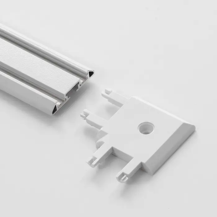 Коннектор угловой SLIM г-образный, 4-жильный, белый, 0.7&times;4&times;2 см