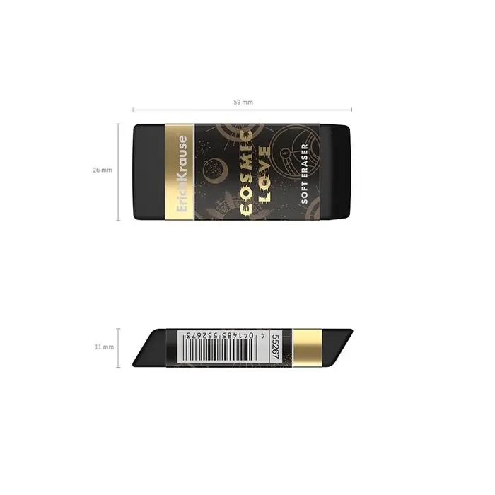 Ластик ErichKrause Magic Sky, мягкий Ластик ErichKrause Magic Sky, мягкий