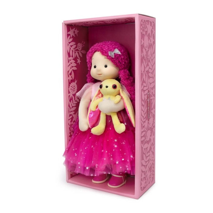 Мягкая игрушка «Элара и зайчик Майло», 38 см